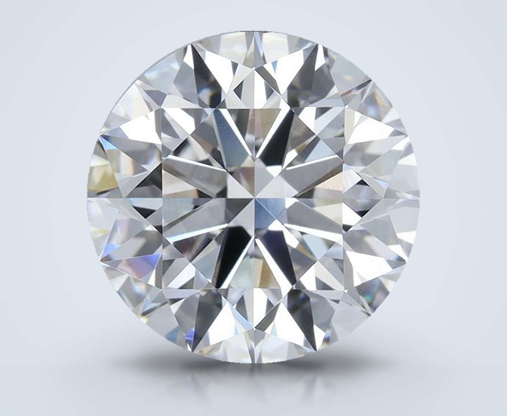3.90 Carat Round Natural Diamond