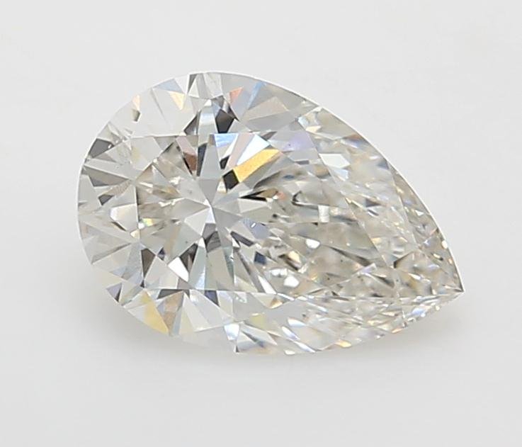 2.01ct H VS1 Rare Carat Ideal Cut Pear Lab Grown Diamond