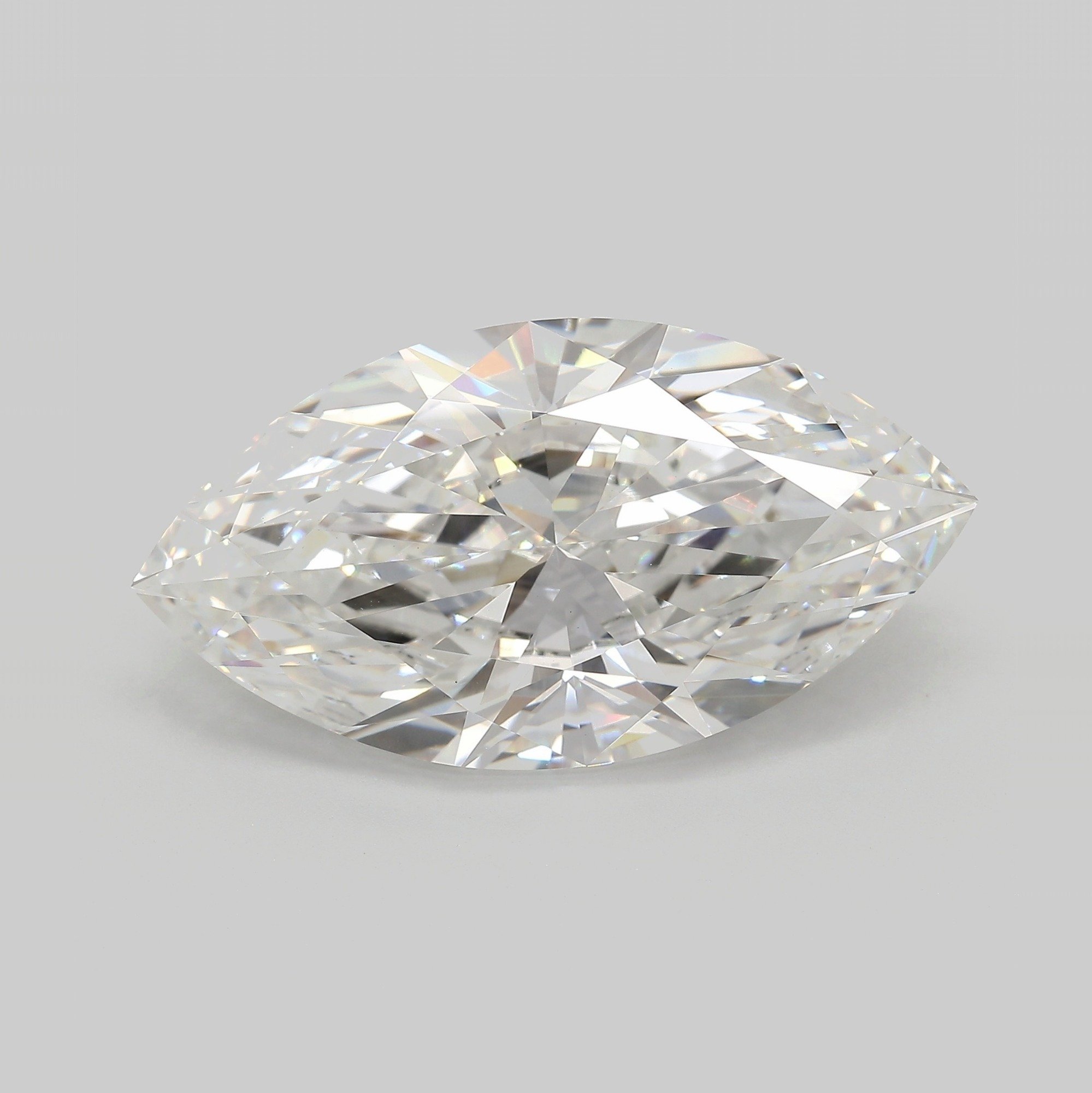 15.58ct F VVS2 Rare Carat Ideal Cut Marquise Lab Grown Diamond