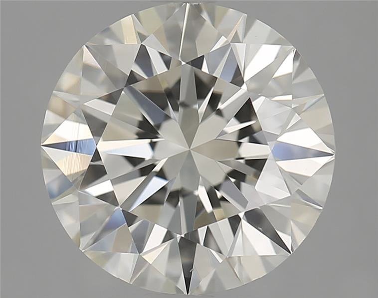 2.31ct J VS2 Rare Carat Ideal Cut Round Diamond