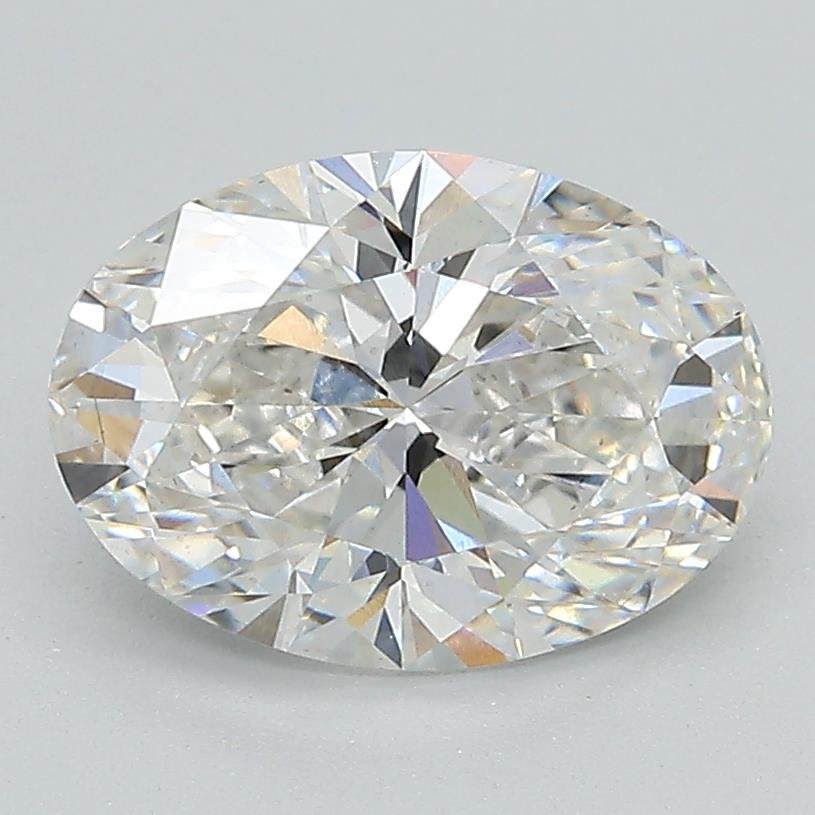 2.29ct F VS2 Rare Carat Ideal Cut Oval Lab Grown Diamond