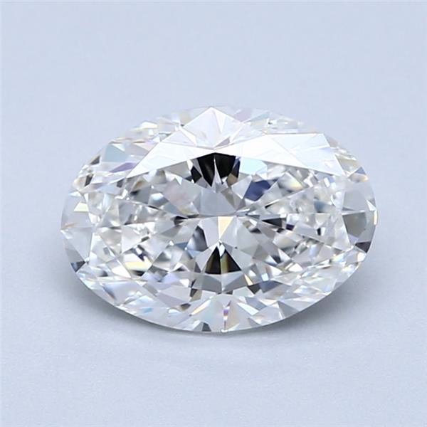1.31ct F VVS2 Rare Carat Ideal Cut Oval Diamond
