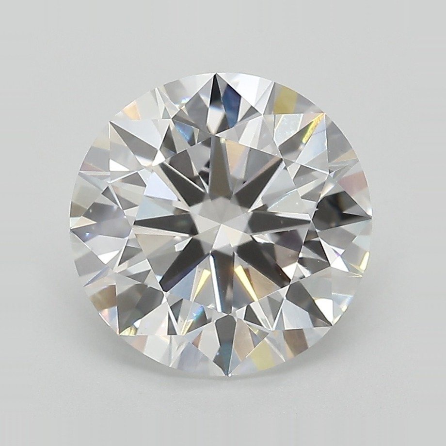3.90ct D VS2 Rare Carat Ideal Cut Round Lab Grown Diamond