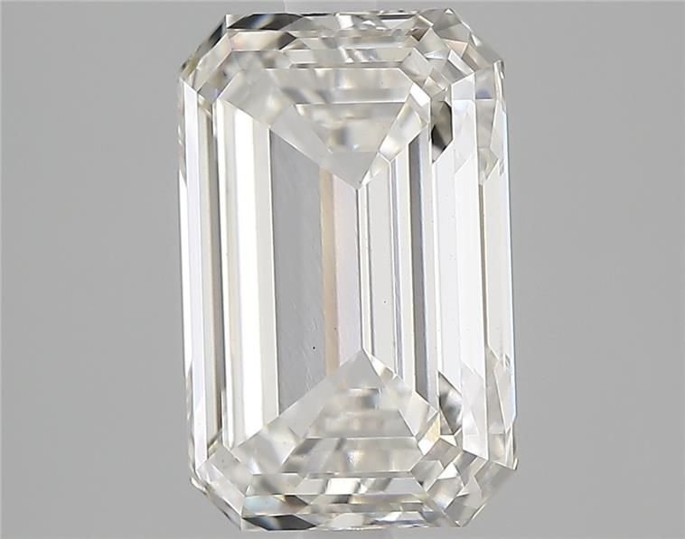 4.05ct I VS1 Rare Carat Ideal Cut Emerald Lab Grown Diamond