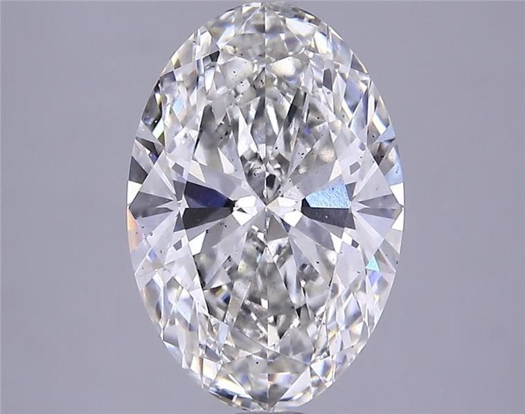 3.29ct G SI1 Rare Carat Ideal Cut Oval Lab Grown Diamond