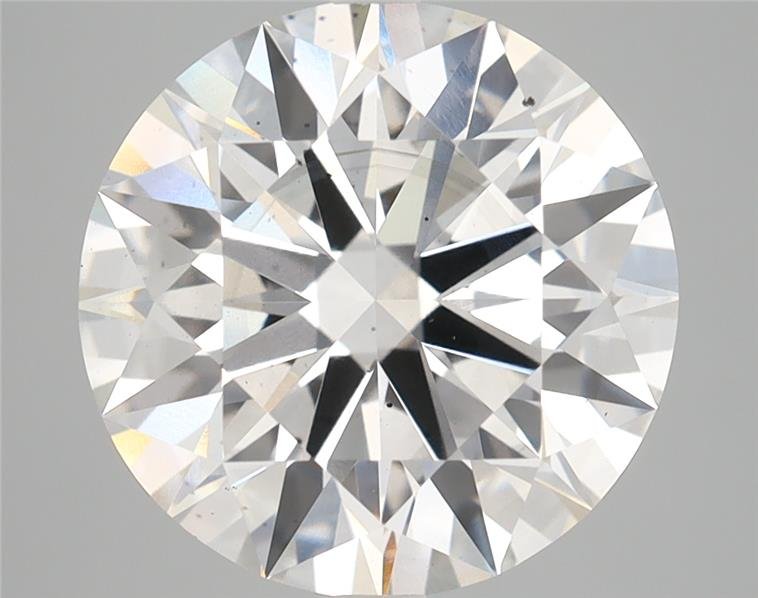 5.19ct E SI1 Rare Carat Ideal Cut Round Lab Grown Diamond