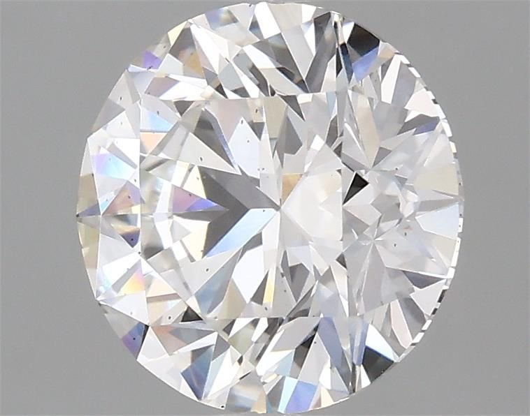 2.34ct F SI1 Rare Carat Ideal Cut Round Lab Grown Diamond