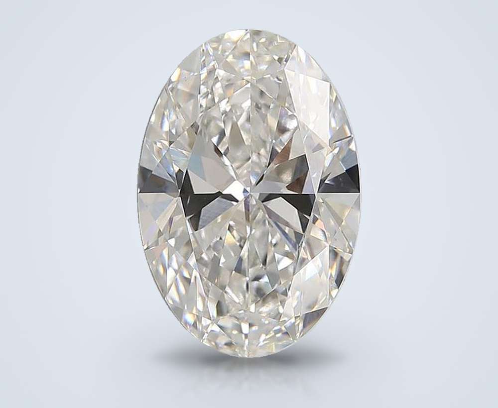 5.09 Carat Oval Lab Diamond