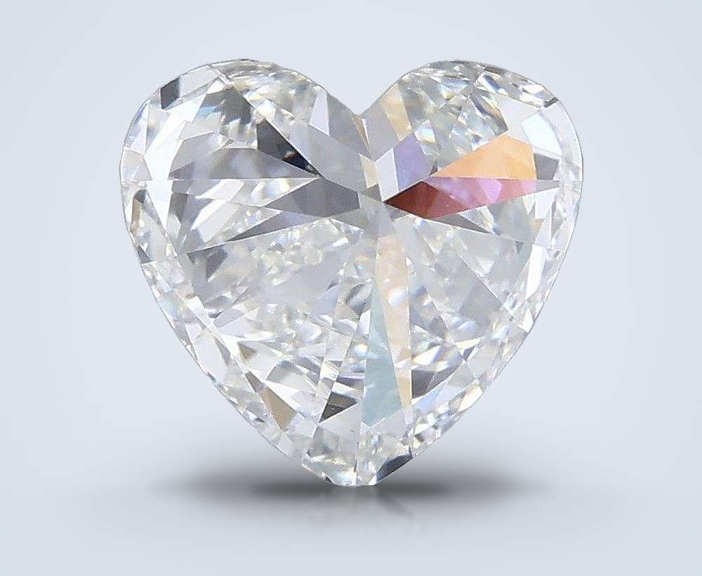 0.97 Carat Heart Lab Diamond