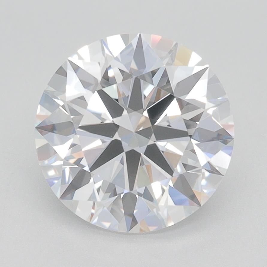 2.57ct D VVS1 Rare Carat Ideal Cut Round Lab Grown Diamond