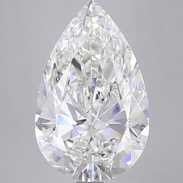 15.06ct F VVS2 Rare Carat Ideal Cut Pear Lab Grown Diamond