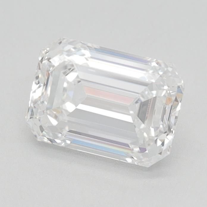 1.03ct E VVS1 Rare Carat Ideal Cut Emerald Lab Grown Diamond