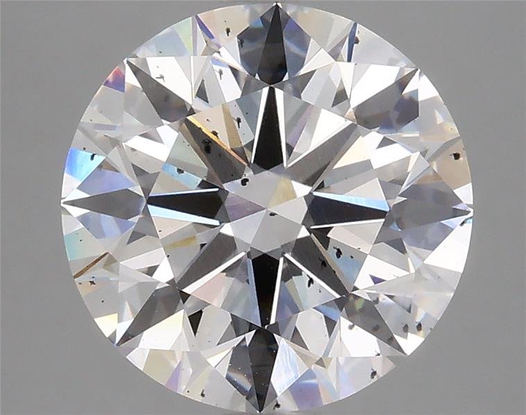 4.05ct E SI1 Rare Carat Ideal Cut Round Lab Grown Diamond