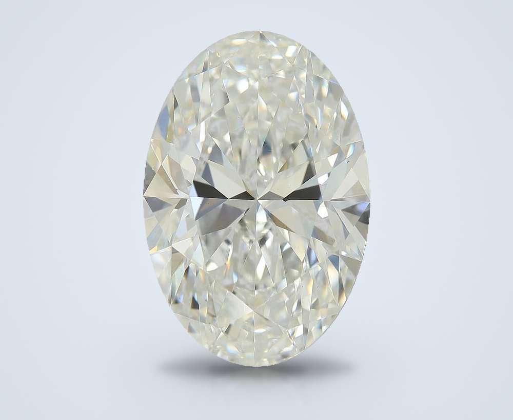 6.73 Carat Oval Lab Diamond