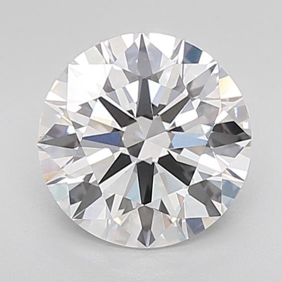 3.01ct D VS2 Rare Carat Ideal Cut Round Lab Grown Diamond