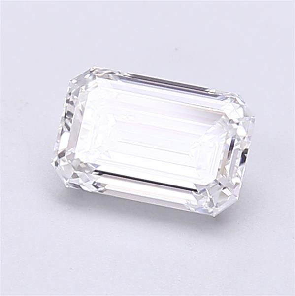 1.01ct D VVS2 Rare Carat Ideal Cut Emerald Lab Grown Diamond