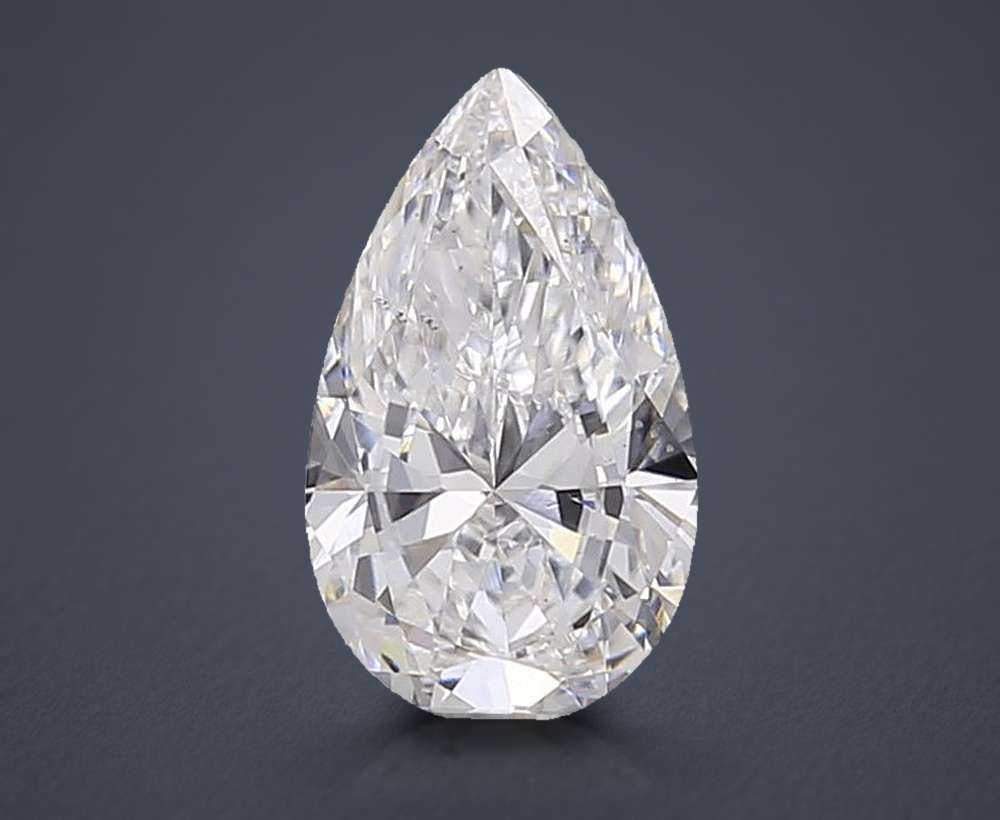 0.60 Carat Pear Lab Diamond
