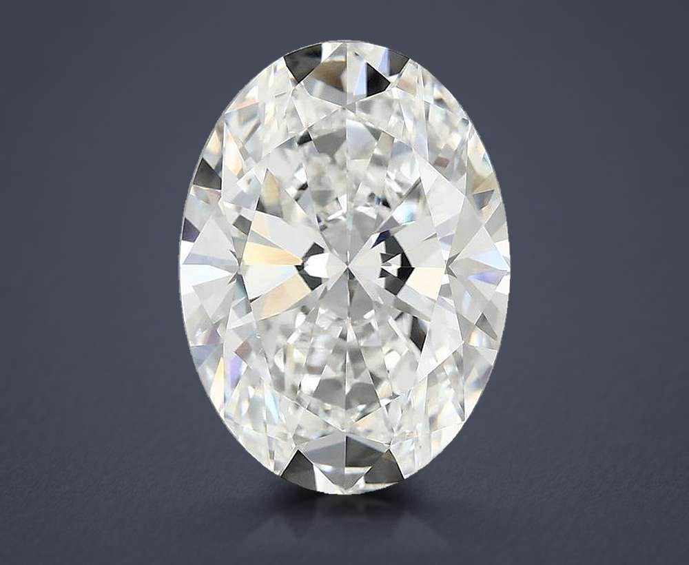 5.00 Carat Oval Lab Diamond