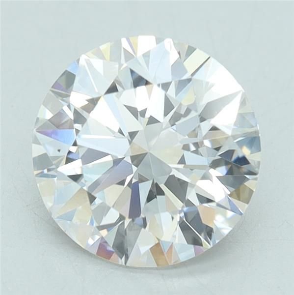 1.51ct D VS2 Rare Carat Ideal Cut Round Lab Grown Diamond