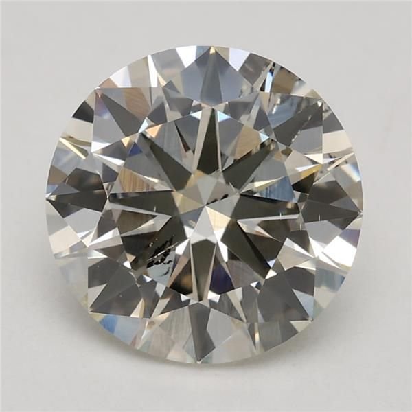 2.24ct K SI2 Excellent Cut Round Lab Grown Diamond