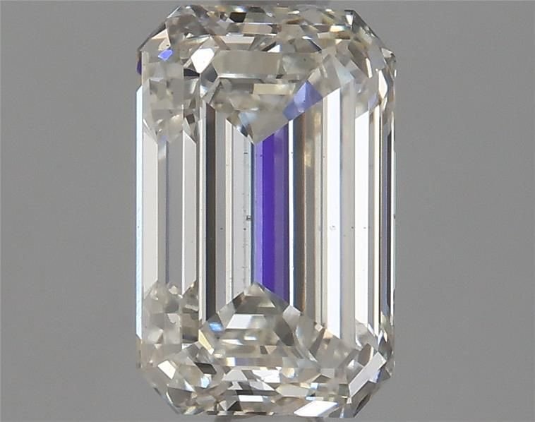 1.44ct H VS2 Good Cut Emerald Lab Grown Diamond