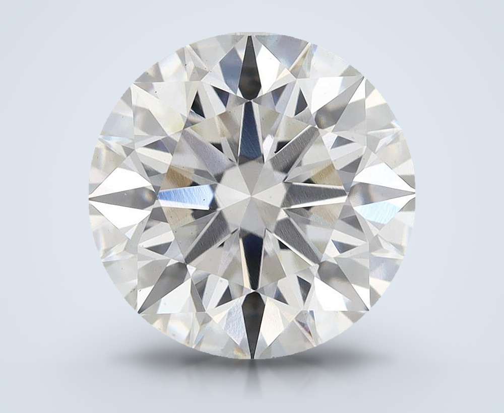 5.72 Carat Round Lab Diamond