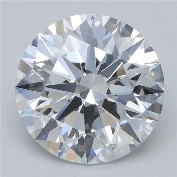 4.13ct E VS1 Rare Carat Ideal Cut Round Lab Grown Diamond