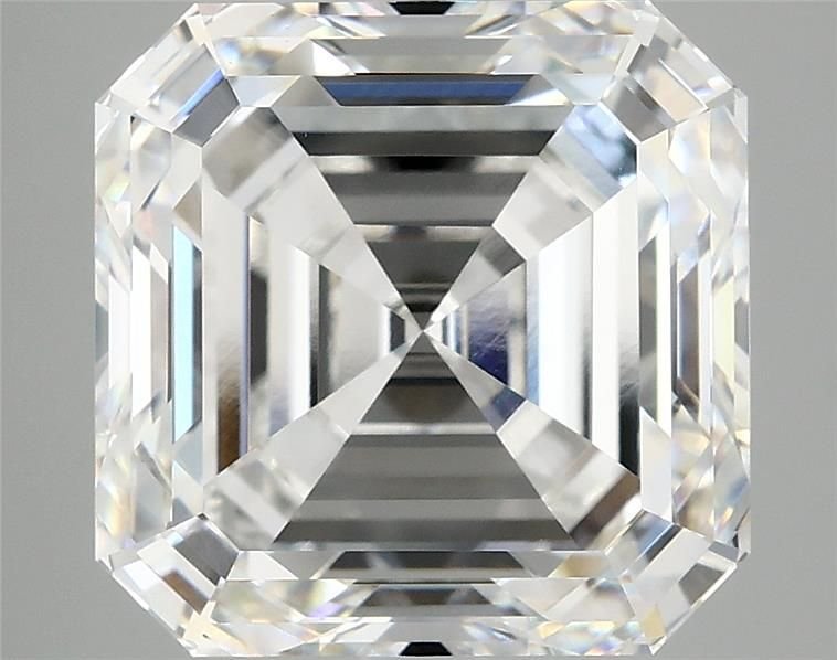 7.09ct F VVS2 Excellent Cut Asscher Lab Grown Diamond