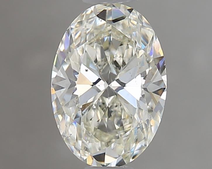 0.71ct J SI1 Rare Carat Ideal Cut Oval Diamond