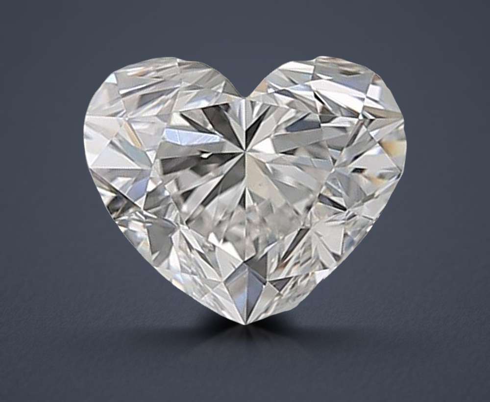 0.81 Carat Heart Natural Diamond