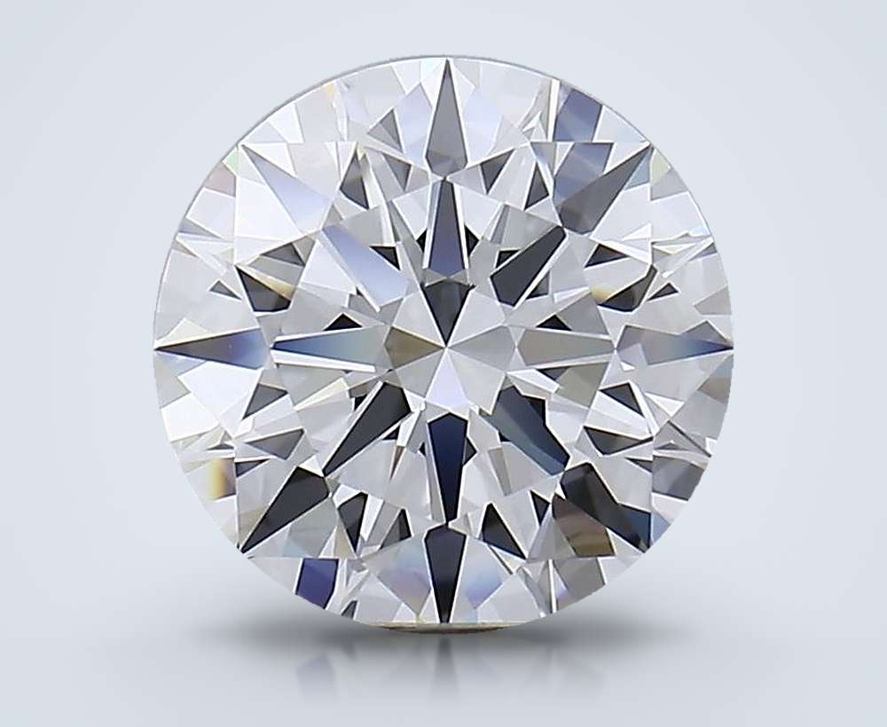 5.26 Carat Round Lab Diamond