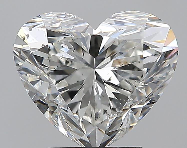 3.01ct I SI2 Rare Carat Ideal Cut Heart Diamond