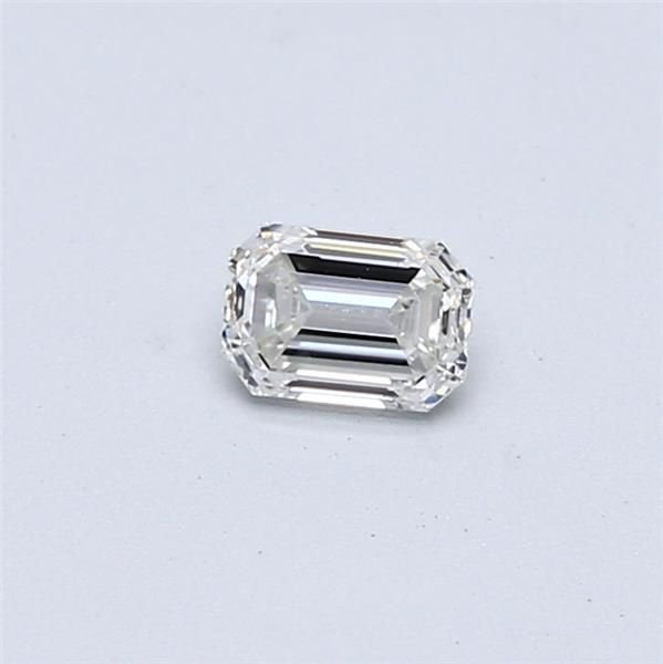 0.32ct H VVS1 Very Good Cut Emerald Diamond