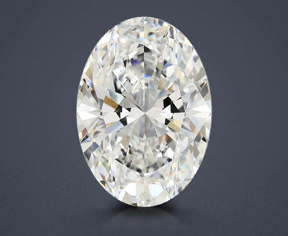 4.06 Carat Oval Lab Diamond