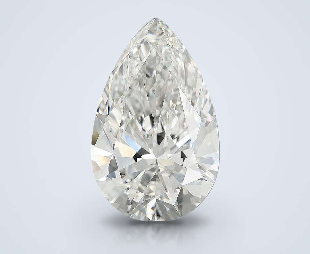 12.27 Carat Pear Lab Diamond