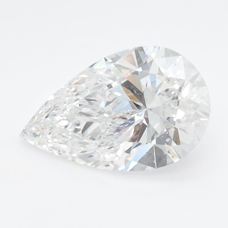 1.05ct D VVS1 Rare Carat Ideal Cut Pear Lab Grown Diamond
