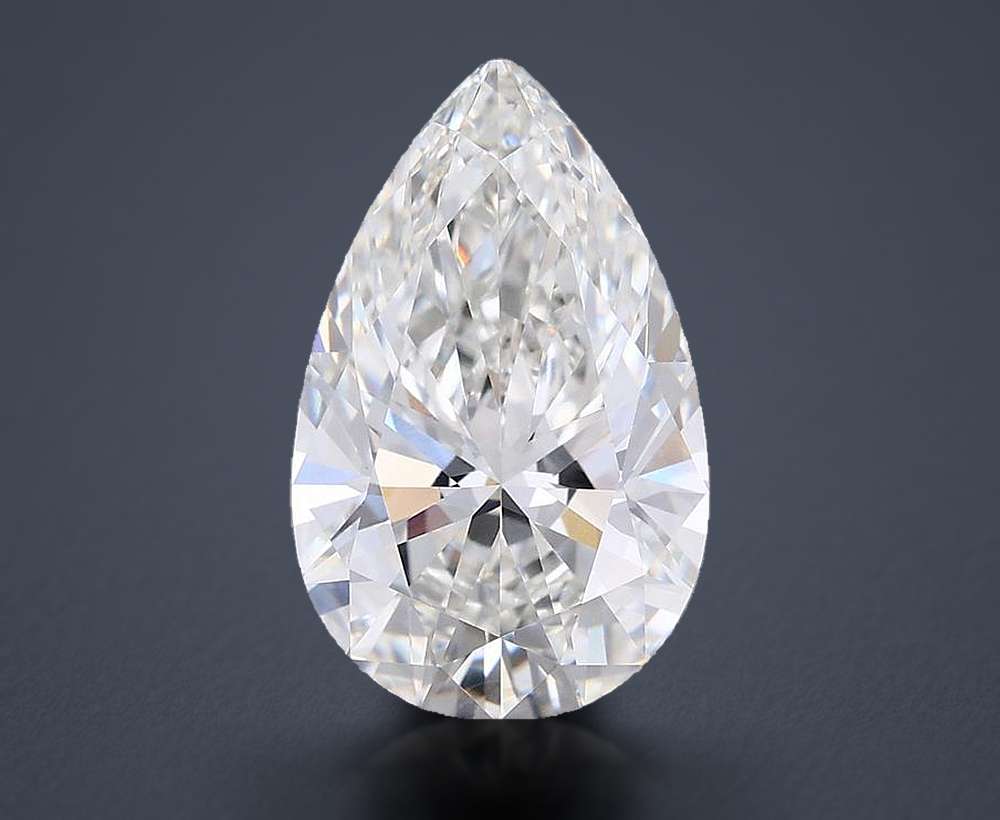 2.50 Carat Pear Lab Diamond