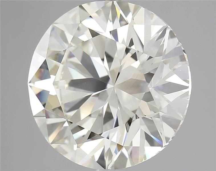 7.01ct K VVS2 Rare Carat Ideal Cut Round Diamond