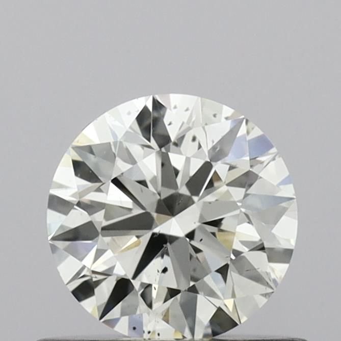 0.56ct K SI1 Rare Carat Ideal Cut Round Diamond