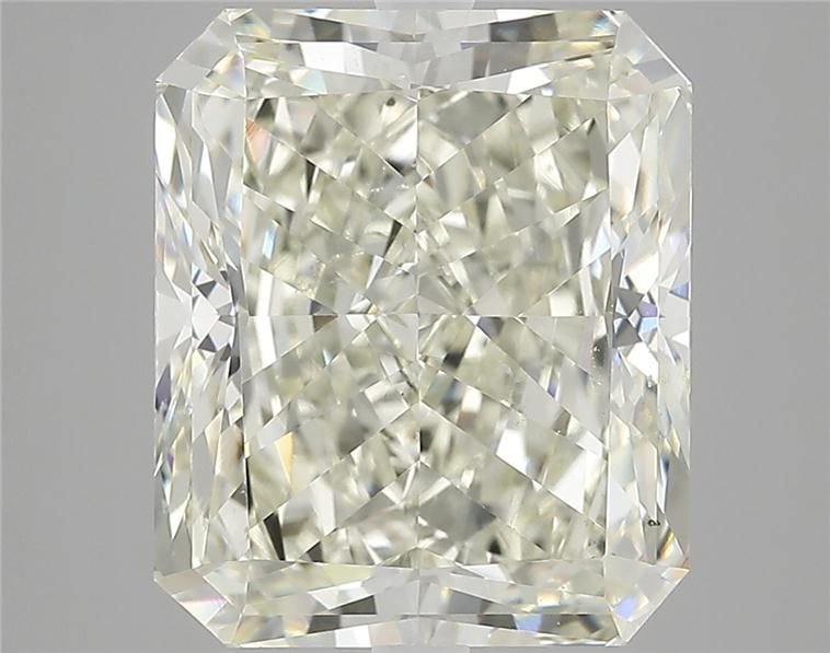 7.78ct K SI1 Rare Carat Ideal Cut Radiant Diamond