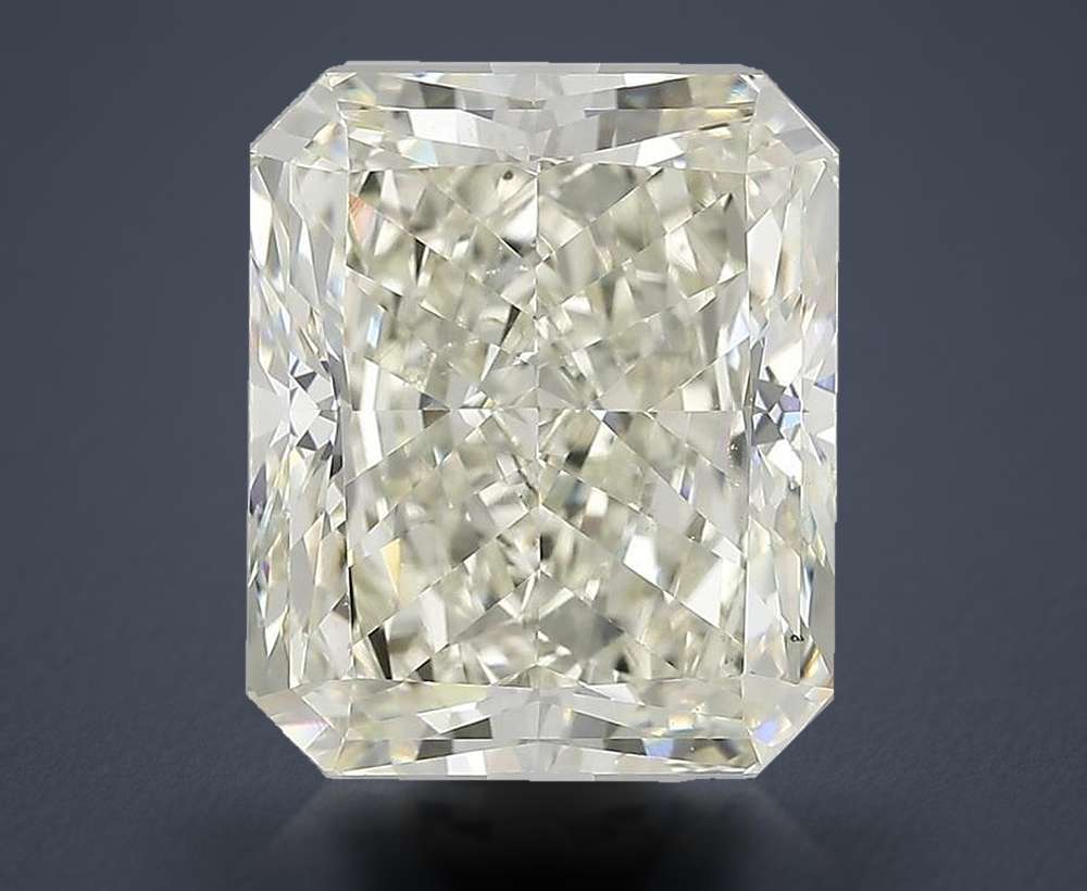 7.78 Carat Radiant Natural Diamond