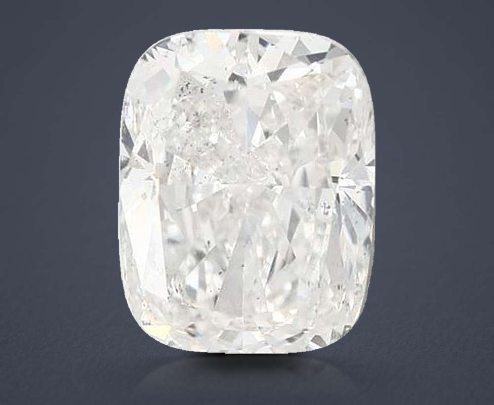 5.81 Carat Cushion Natural Diamond