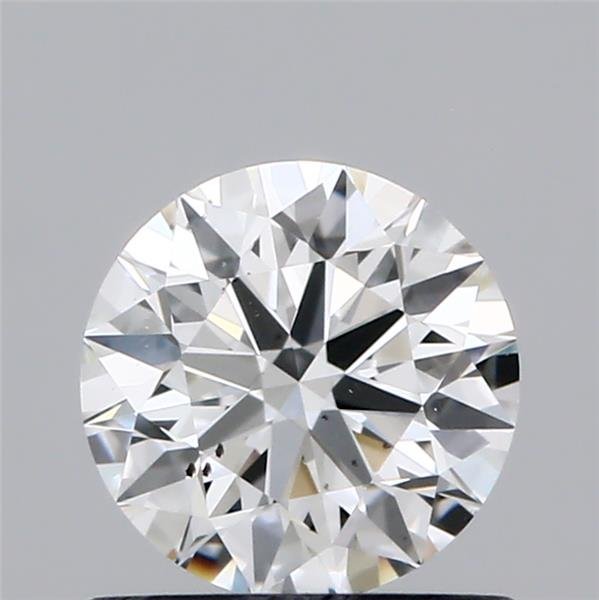 0.84ct F VS2 Rare Carat Ideal Cut Round Diamond