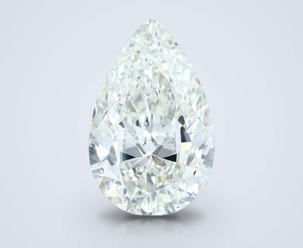 8.05 Carat Pear Natural Diamond