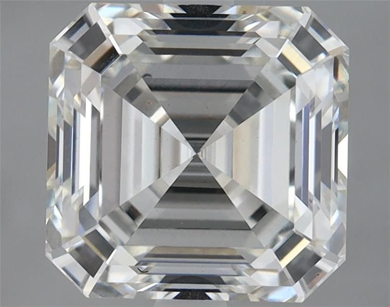 4.03ct H VS1 Rare Carat Ideal Cut Asscher Lab Grown Diamond