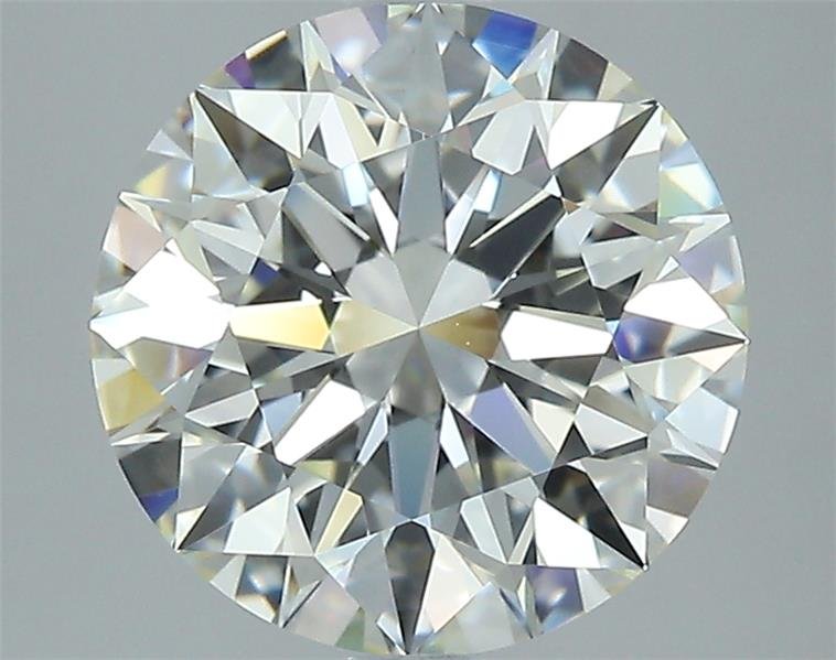 2.71ct J VVS2 Rare Carat Ideal Cut Round Diamond