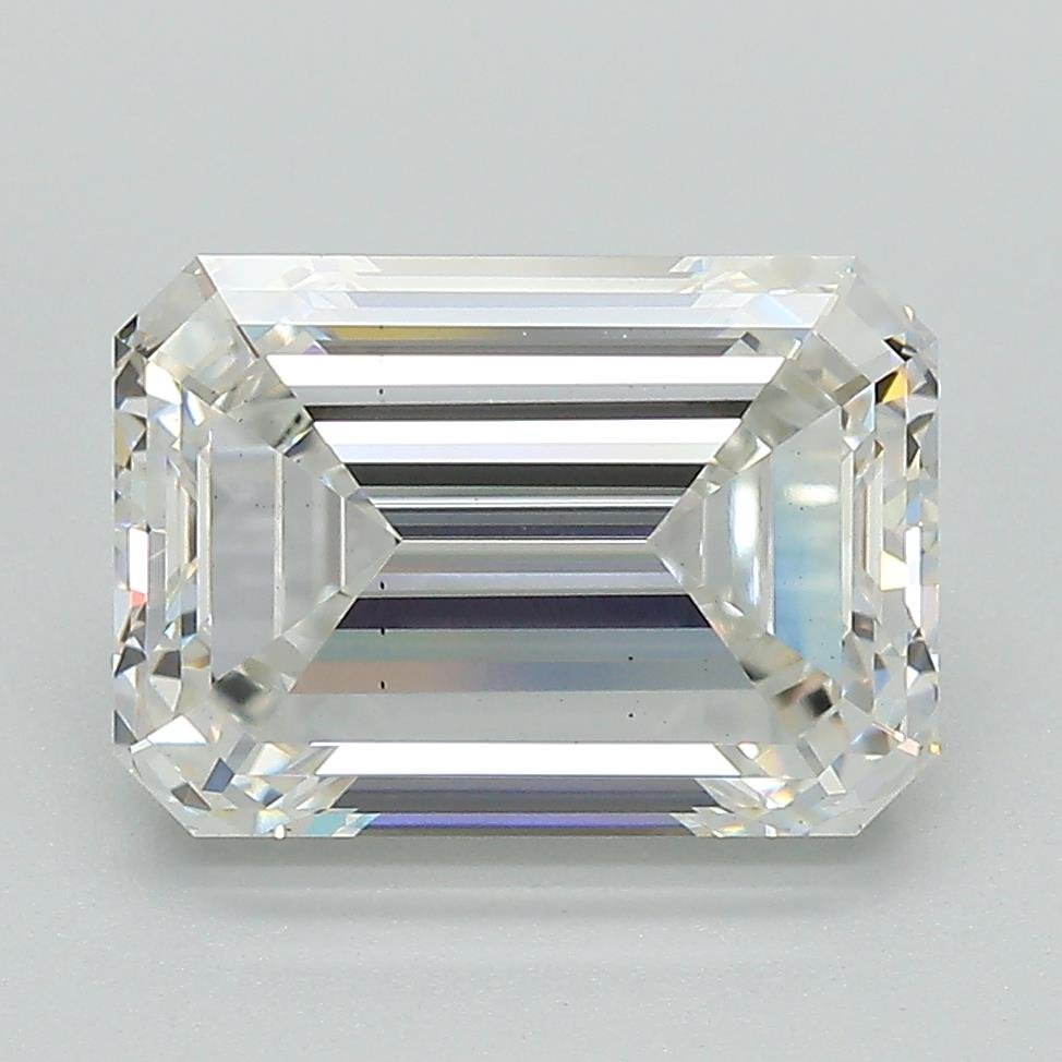 4.01ct G VS1 Excellent Cut Emerald Lab Grown Diamond