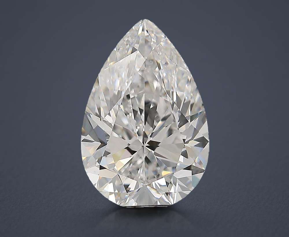 5.01 Carat Pear Natural Diamond