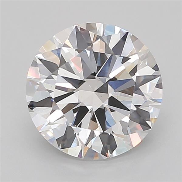 2.50ct F VS1 Excellent Cut Round Lab Grown Diamond