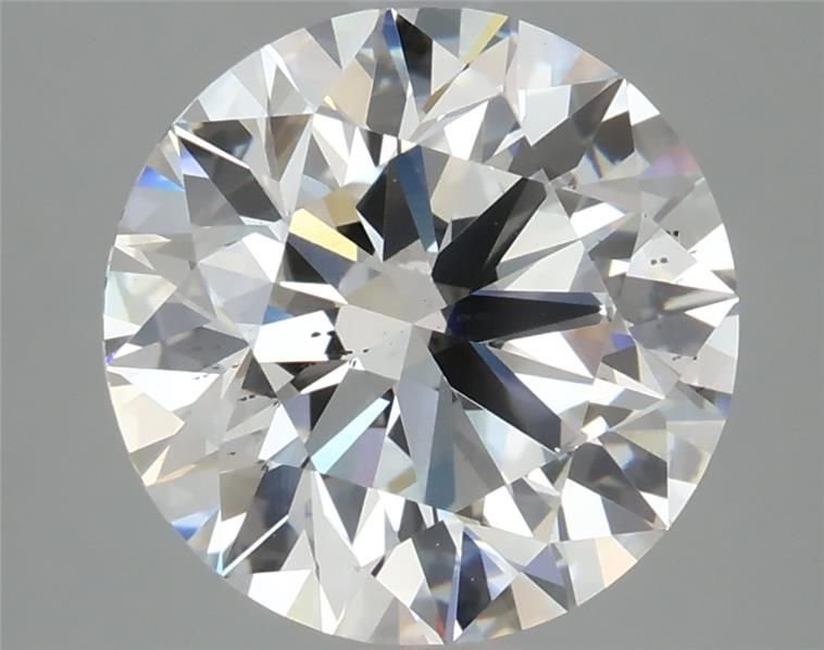 3.69ct E SI1 Rare Carat Ideal Cut Round Lab Grown Diamond